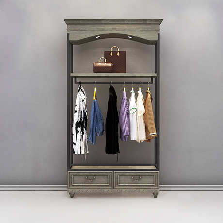 【服装店展柜】_组合展示柜图片_女装货架价格_搭配分享 - 爱逛街