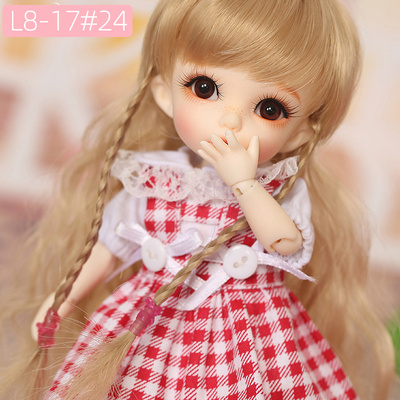 taobao agent 8 -point BJD wig long hair same SOPHIE high -temperature silk doll head naked baby hair self -made doll special spot