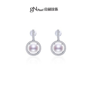 极188.42【京润】绮梦S925银淡水珍珠耳饰