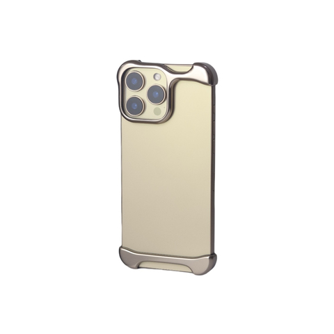 Urban Gold Frame Minimalist Black Accents iPhone Case