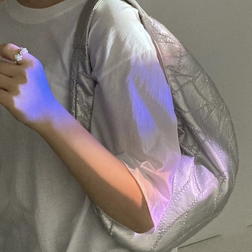 Модная мягкая вместительная и большая универсальная сумка подмышку