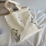 Сумка на одно плечо, ретро вместительная и большая льняная сумка, тканевый мешок, в корейском стиле