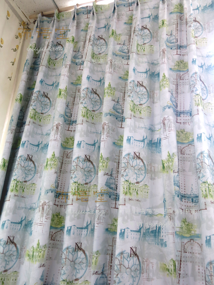 

Шторы тканевые Cloth Yutang z003