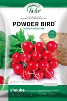 Порошковая птица вишневая редька 10 г оригинал от голландского красивого сладкого и хрустящего высокого производства