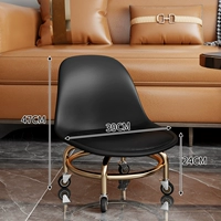 Черный цвет — рама с титановым покрытием — бесшумное бесшумное колесо