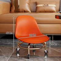 Оранжевый – рама с титановым покрытием – бесшумное бесшумное колесо