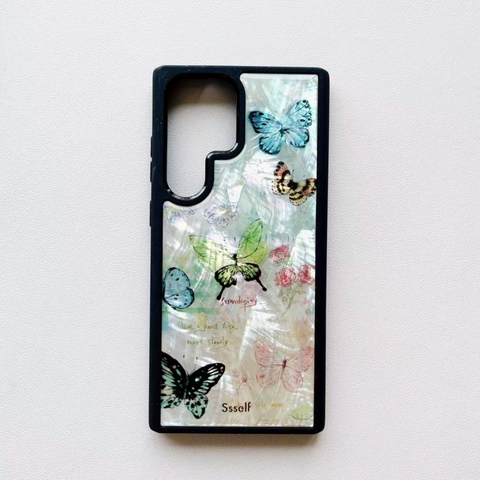 Cherub Black Cat Lemon Art Illustration Samsung Phone Case