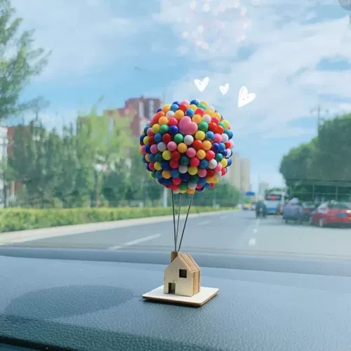 Creative Diy Flying House вокруг подарка на день рождения тепла ручной работы, чтобы дать подругам и друзьям чувство церемонии