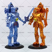 Большие золотые часы, кукла, 2 шт