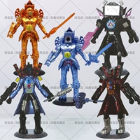 L48 [Новые пять королей 2 двойной меч+2 мо Mo Sound+Purple Sword TV] 5 куклов