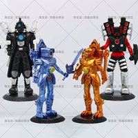 L36 [Long Sword Golden и Lan Lan Samurai и мониторинг Soundr] 4 куклы