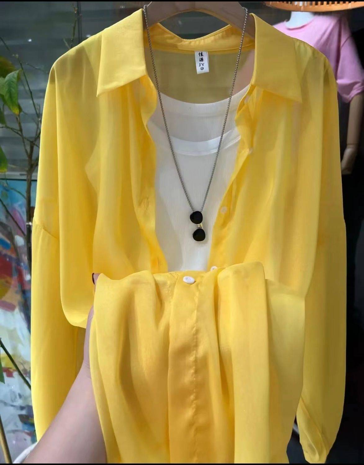 bright yellow