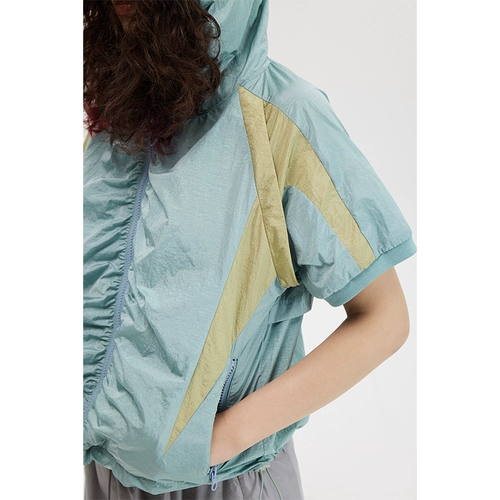 Conp 23ss Ocean Jacker Marine Blue Mountain Short -Sleaved Jacket Advanced Sensory Sports Tide
