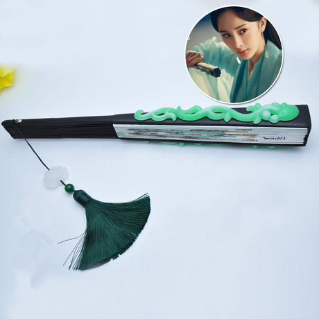 三生三世十裏桃花玉清昆仑扇白浅杨幂同款扇子破云扇古装道具折扇