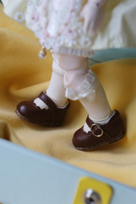 taobao agent [Kaka Planet] BJD shoes Six -point daily small leather shoes