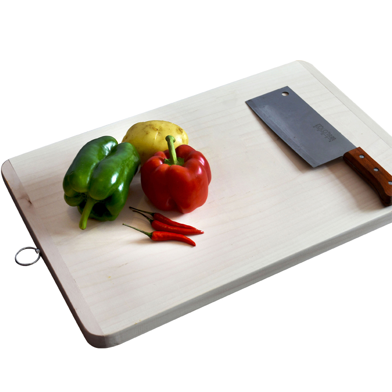 Willow wood cutting board, solid wood whole wood panel, rectangular cutting board, large kitchen knife board, cutting board, household cutting board (1627207:23597765065:Color classification:活动拼接款40*30*2.6cm没有礼物限拍一块)