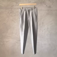 B11 светло -серые брюки с серого цвета (лето в шелке)