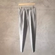 B11 светло -серые брюки с серого цвета (лето в шелке)