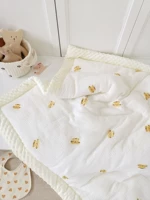 Марля вышивка маленькая тигр зима