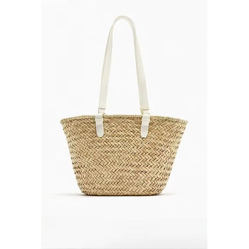 Соломенная вместительная и большая сумка на одно плечо, летняя портативная сумка подмышку, 2023