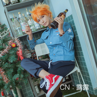 taobao agent COSNSEN A3! COS clothing summer group Huangma COSPLAY clothing mobile game is full