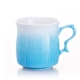 Tangxuan sống sứ cốc sáng tạo cá tính xu hướng đơn giản cốc cà phê cầm tay cốc gốm văn phòng nhà nước cốc - Cà phê