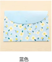 Синий цветочный