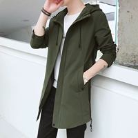 Мужская демисезонная куртка, осенний плащ для отдыха, коллекция 2021, в корейском стиле