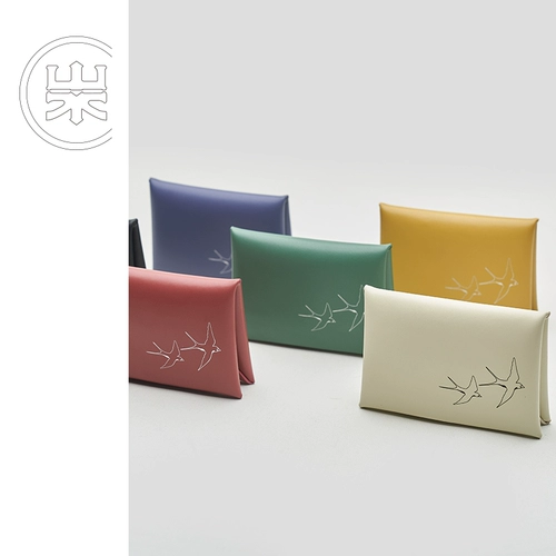 Sansui, кожаный картхолдер на день Святого Валентина для влюбленных, делается под заказ, подарок на день рождения, воловья кожа