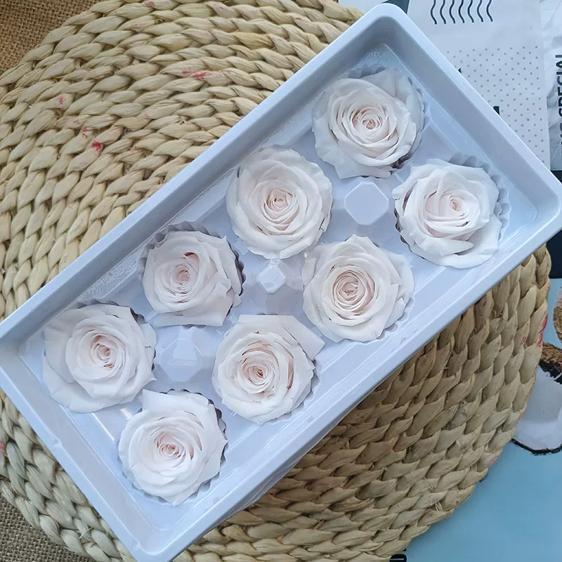 Иммортальная/бессмертная цветочная Diy материал роза B-уровня real flower засушенные цветы высококлассный ручной букет капучино набор целая коробка