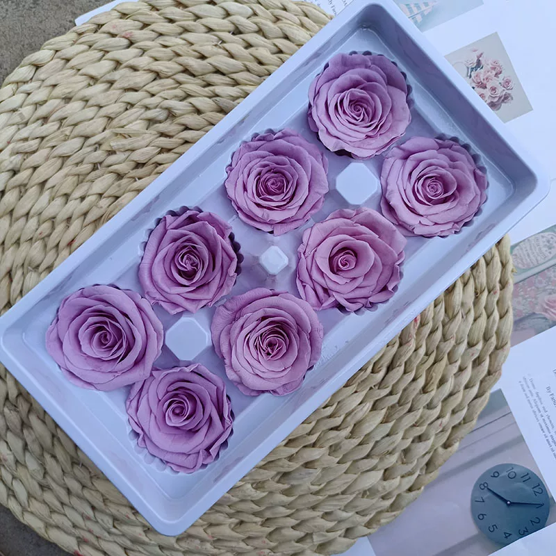 Иммортальная/бессмертная цветочная Diy материал роза B-уровня real flower засушенные цветы высококлассный ручной букет капучино набор целая коробка