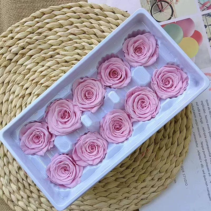 Иммортальная/бессмертная цветочная Diy материал роза B-уровня real flower засушенные цветы высококлассный ручной букет капучино набор целая коробка