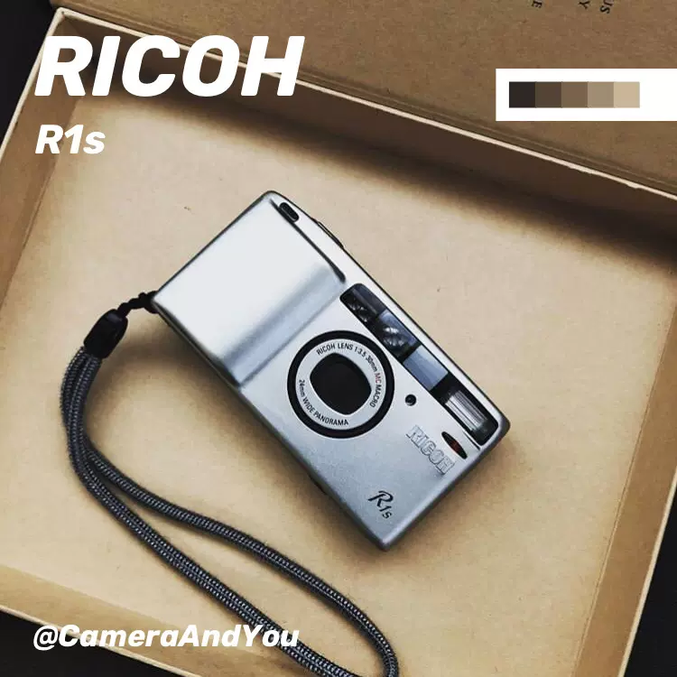 [掃街利器]超美品 ricoh 理光 r1s 液晶完好 底片機 傻瓜機 gr1s-Taobao