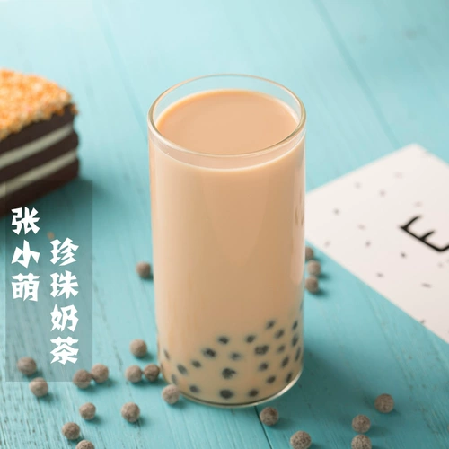 Zhang xiaomeng · Жемчужно -молоко чай, оригинальный ручная ручная сумка, плазматическая сеть красное молоко чай без молока.