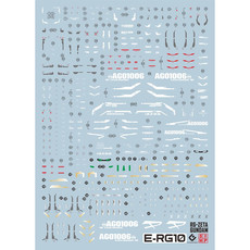 Коллекционные стикеры 【evo】rg 1:144 zeta gundam