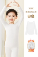 Белый эластичный топ [осень и зима плюс бархатный стиль]