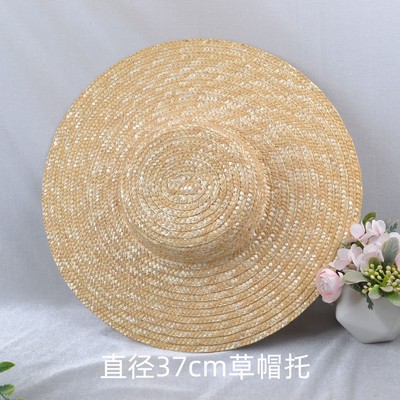 taobao agent Woven sun hat, Lolita style, 37cm