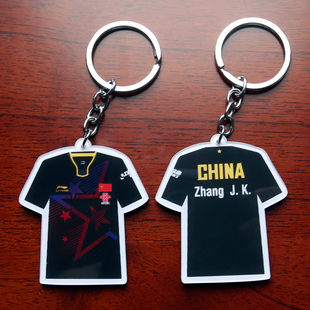 Keychain, pendant for badminton, accessory