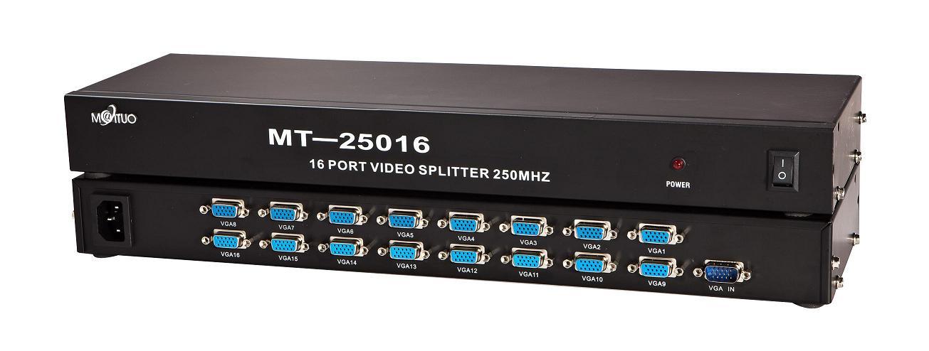 

Распределители, Делители частоты, Разветвители MT-25016 VGA 16 16 250MHZ 16 VGA