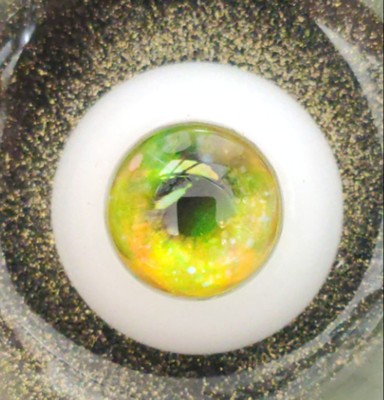 taobao agent Witch's contract is small, bjd eyeball 30mm yellow green 14