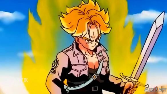 武器人间锻造《七龙珠》特兰克斯勇者之剑 寒气逼人