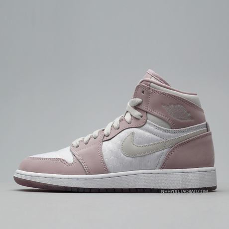牛哄哄 nike air jordan 1 retro high gs aj1 淡雅粉 832596-025