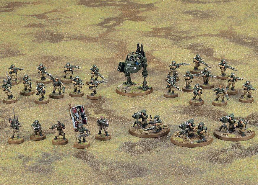 

Настольная игра Warhammer 40K Cadian Battleforce 99120105041