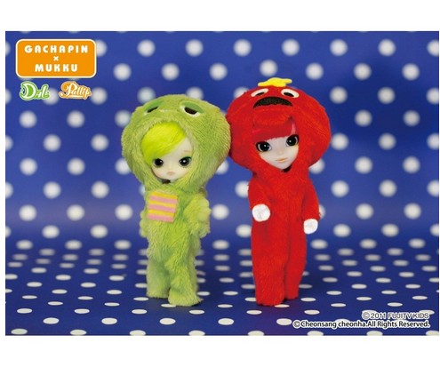 

кукла Mini Dal Pullip Docolla GACHAPIN 11 10 (MUKKU)