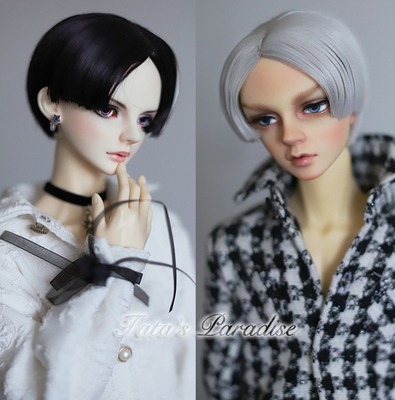 taobao agent 1/3 point Uncle BJD.SD baby uses a mini high -temperature silk teenager short hair wig