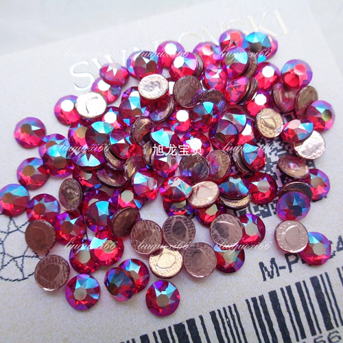 Австрийский горячий бурильный элемент вспыхивает красным 227shim's Nailor's Bride's Bride Inste Inlable Diamond Strinestone