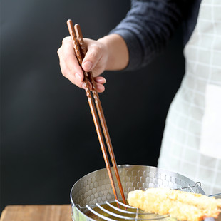 麺用長尺和風延長箸、家庭用創作鍋揚げ生地スティック、長箸、火傷防止箸