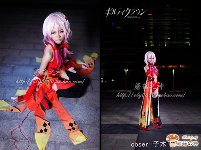 taobao agent [Show] Oly-The heroine of the crime crown 楪 祈 祈 eogist funeral club funeral society goldfish costume COS clothing fixed