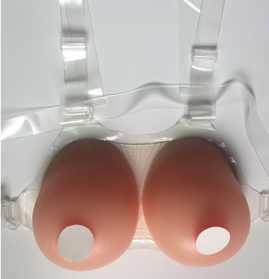 taobao agent Big breast prosthesis, sexy lifelike silica gel silicone breast, for transsexuals