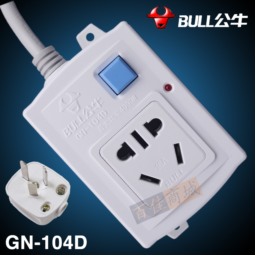 

Сетевой фильтр BULL GN-104D 1.8 16A